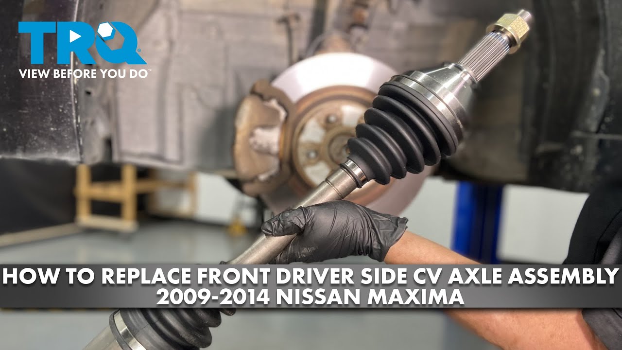 How to Replace Front Driver Side CV Axle Assembly 20092014 Nissan