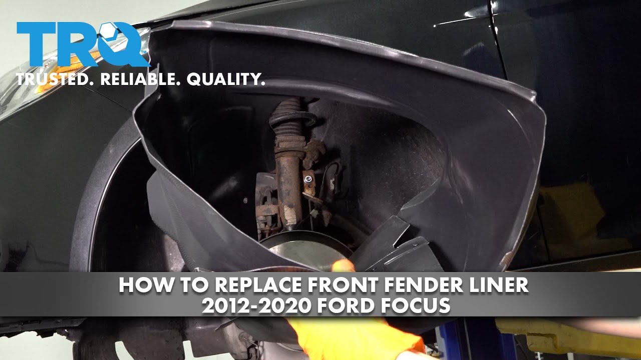 How to Replace Front Fender Liner 20122020 Ford Focus 1A Auto