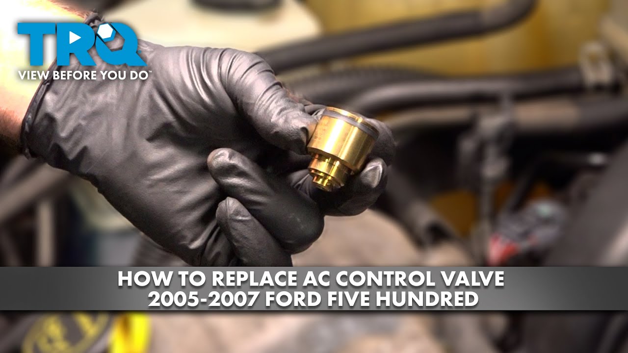 How to Replace AC Control Valve 20052007 Ford Five Hundred 1A Auto