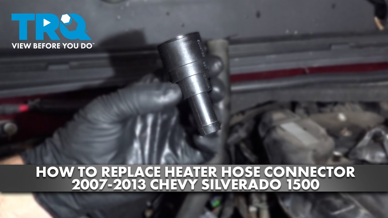 How to Replace Heater Hose Connector 20072013 Chevrolet Silverado 1A