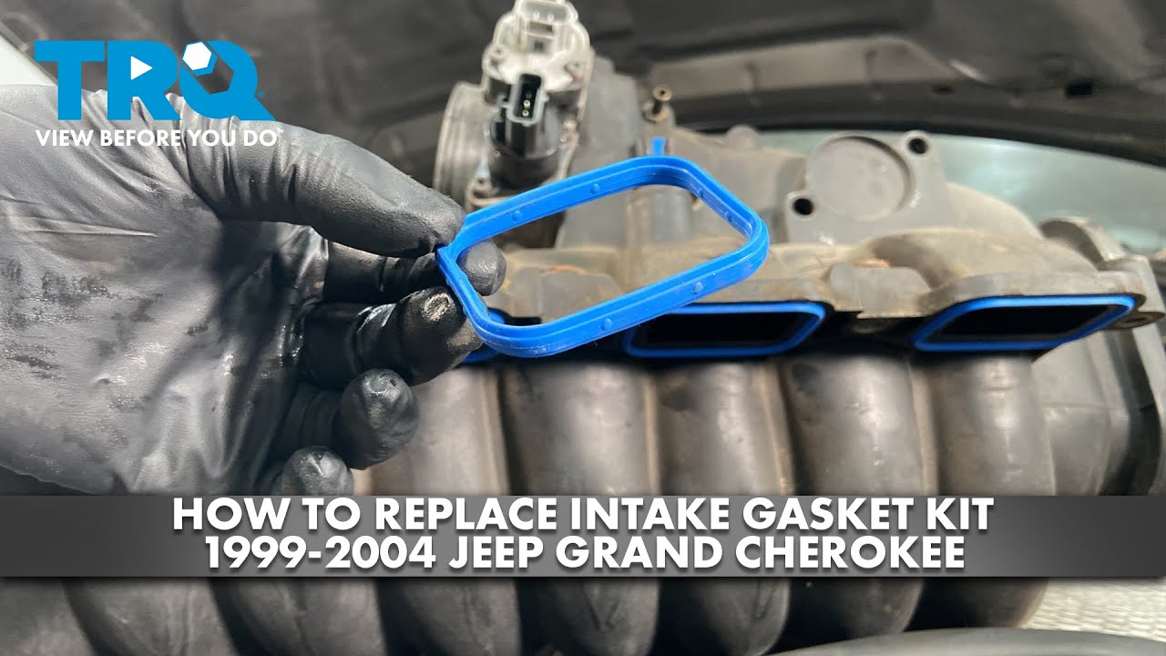 How to Replace Intake Gasket Kit 19992004 Jeep Grand Cherokee 47L V8