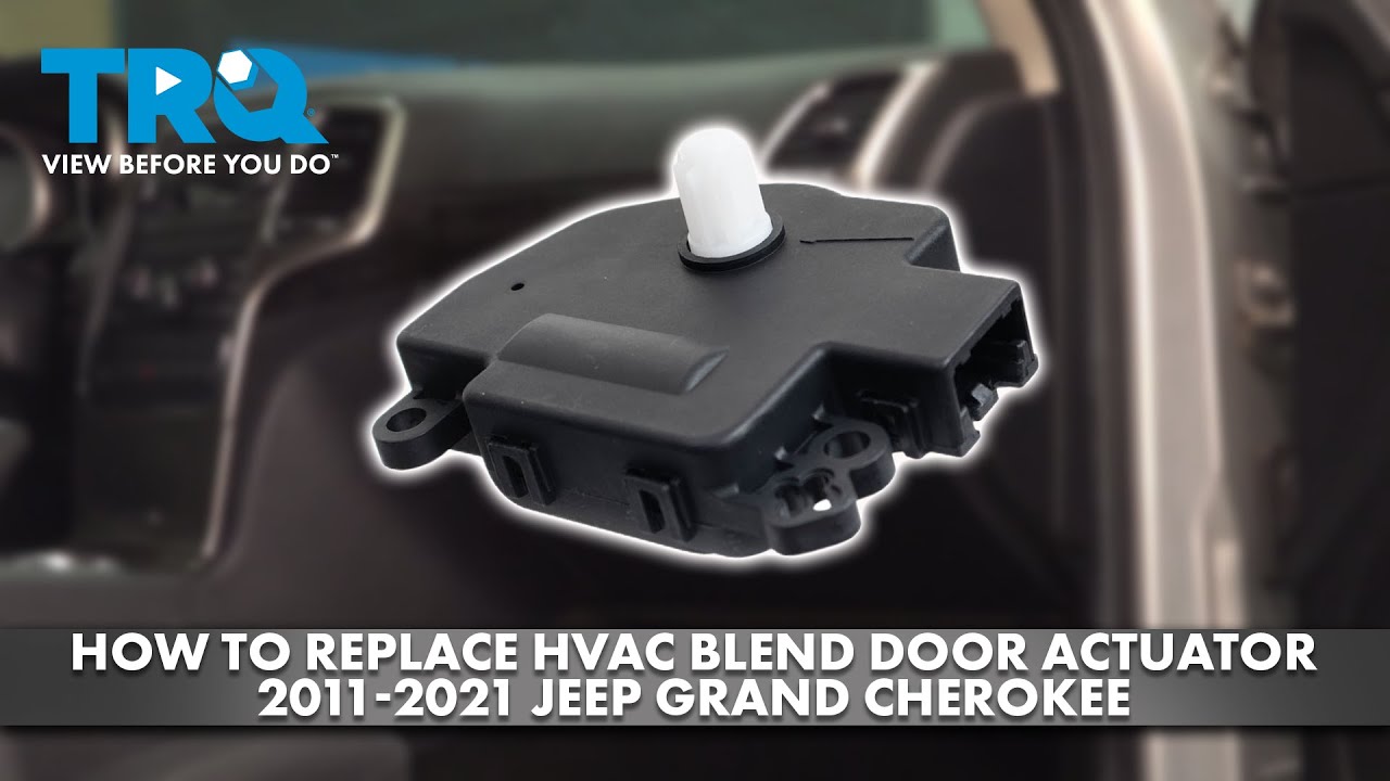 How to Replace HVAC Blend Door Actuator 20112021 Jeep Grand Cherokee