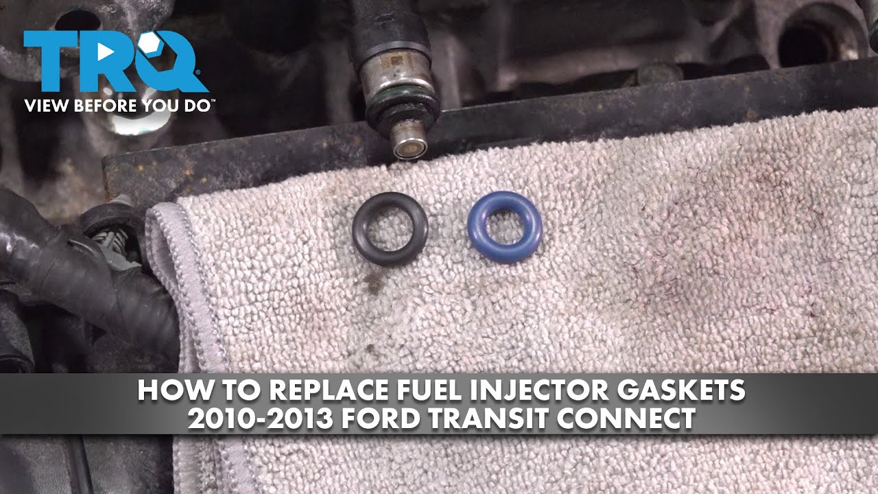 How to Replace Fuel Injector Gaskets 20102013 Ford Transit Connect