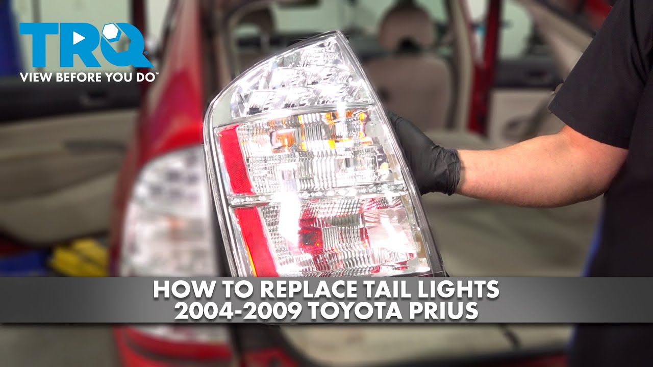 How to Replace Tail Lights 20042009 Toyota Prius 1A Auto