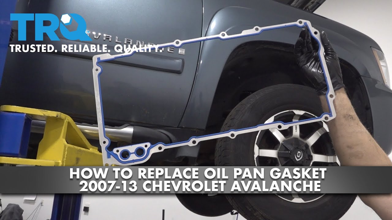 How to Replace Oil Pan Gasket 200713 Chevrolet Avalanche 1A Auto