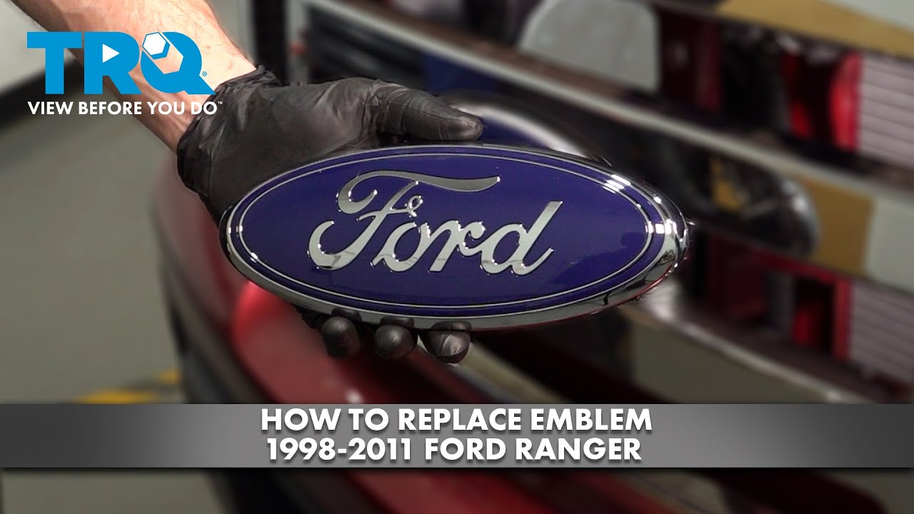 How to Replace Emblem 1998-2011 Ford Ranger | 1A Auto