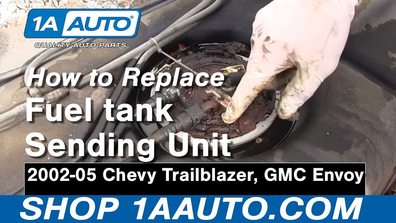 How to Replace Fuel Pump & Sending Unit Module 02-04 GMC ... how to wire a boat switch panel 