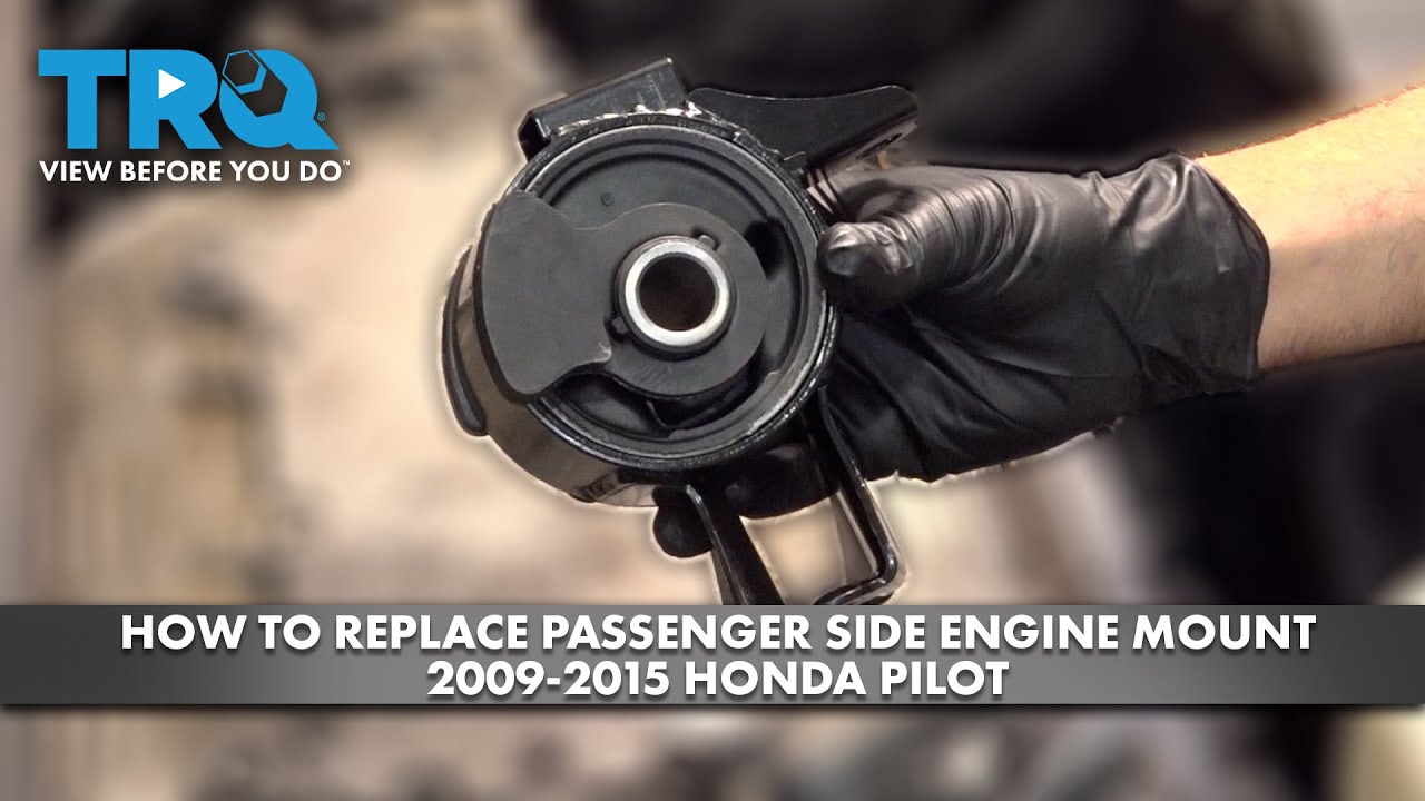 How to Replace Passenger Side Engine Mount 2009-2015 Honda Pilot | 1A Auto