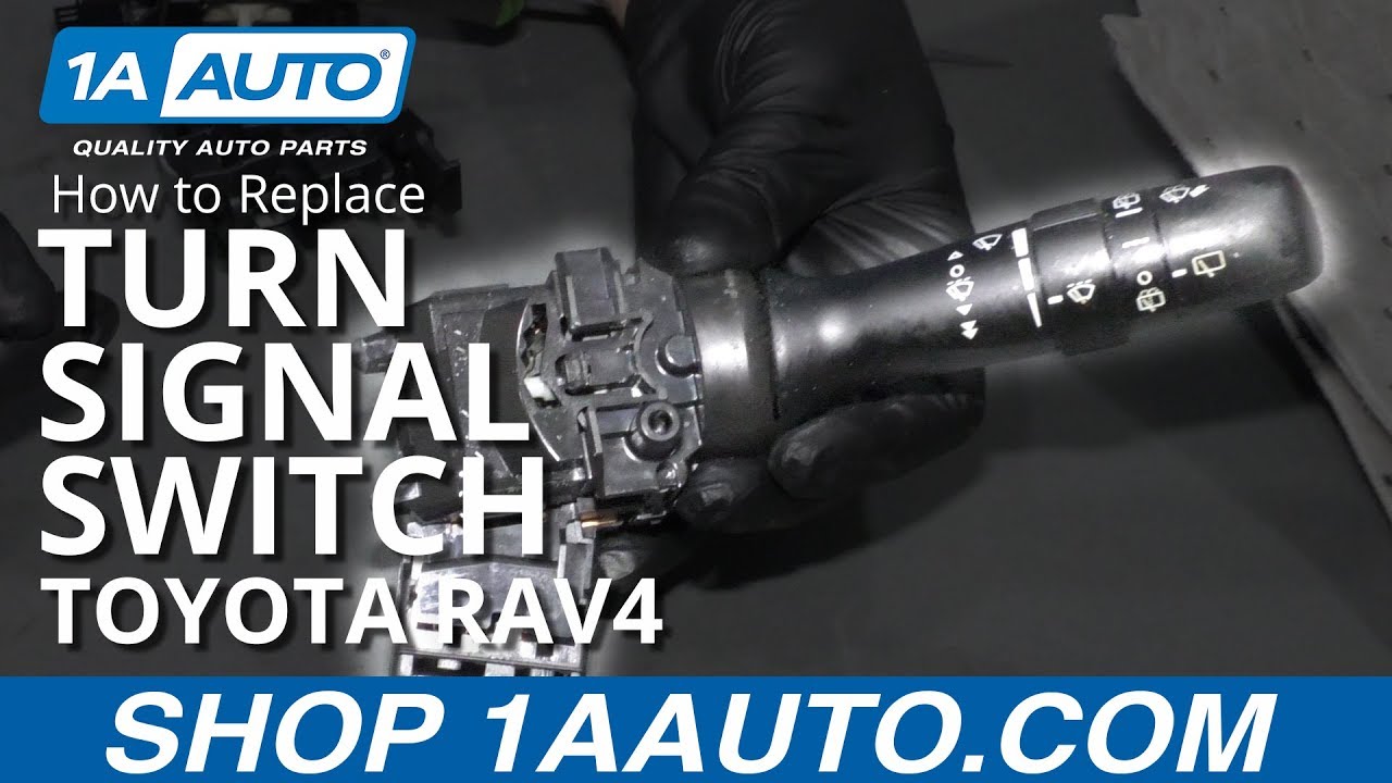 How to Replace Turn Signal Switch 200516 Toyota RAV4 1A Auto
