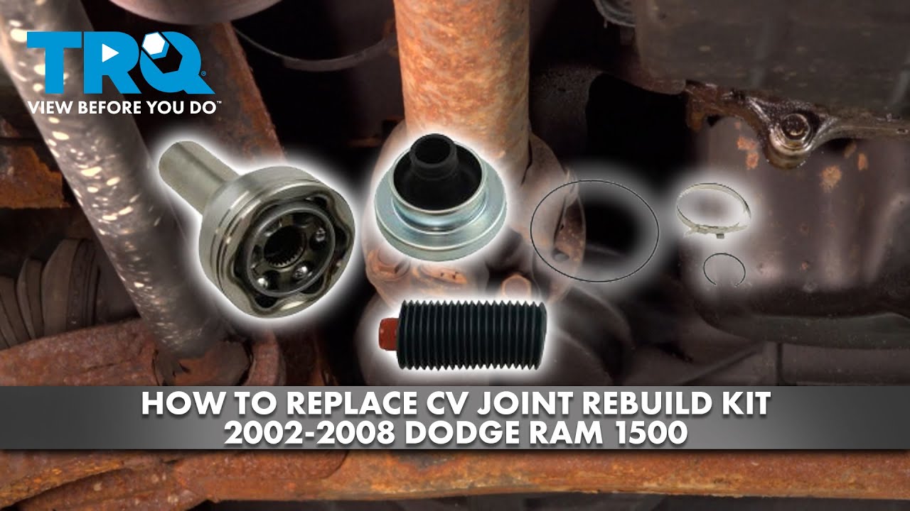 How to Replace CV Joint Rebuild Kit 20022008 Dodge Ram 1500 1A Auto
