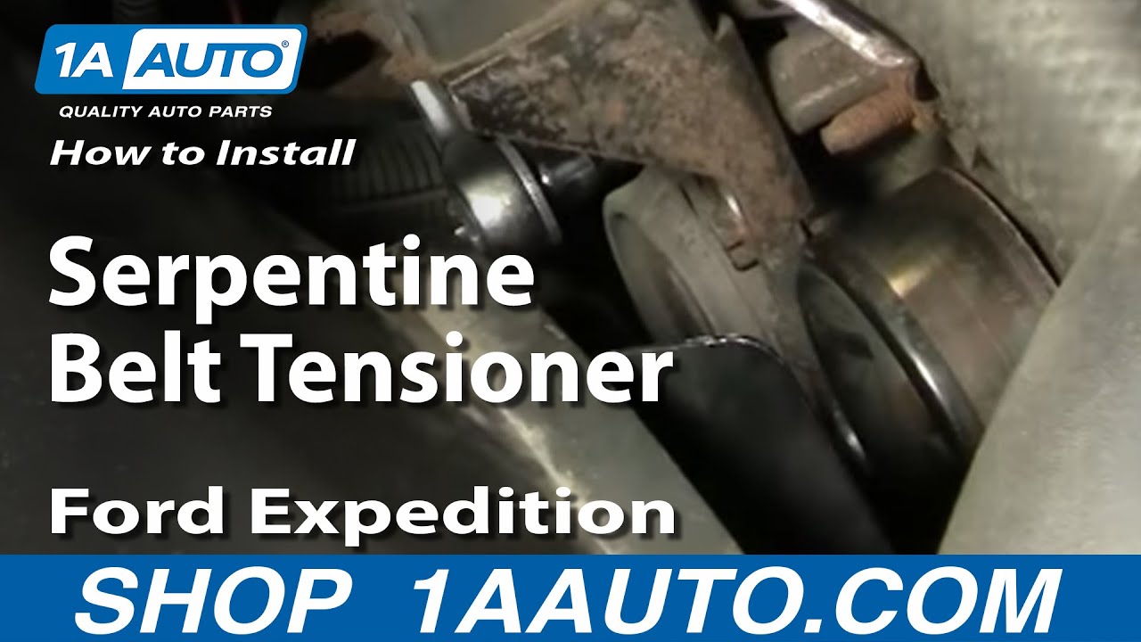 how to install belt tensioner