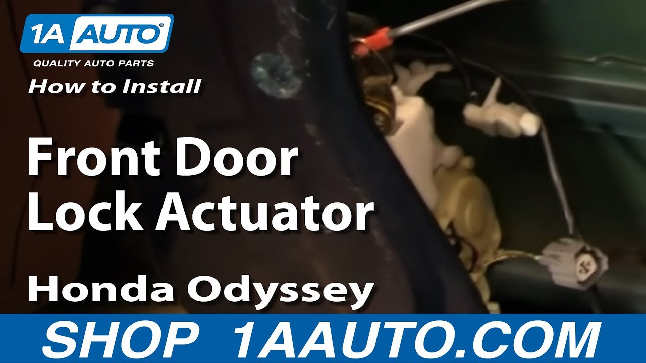 How to Replace Door Lock Actuator 19992004 Honda Odyssey 1A Auto