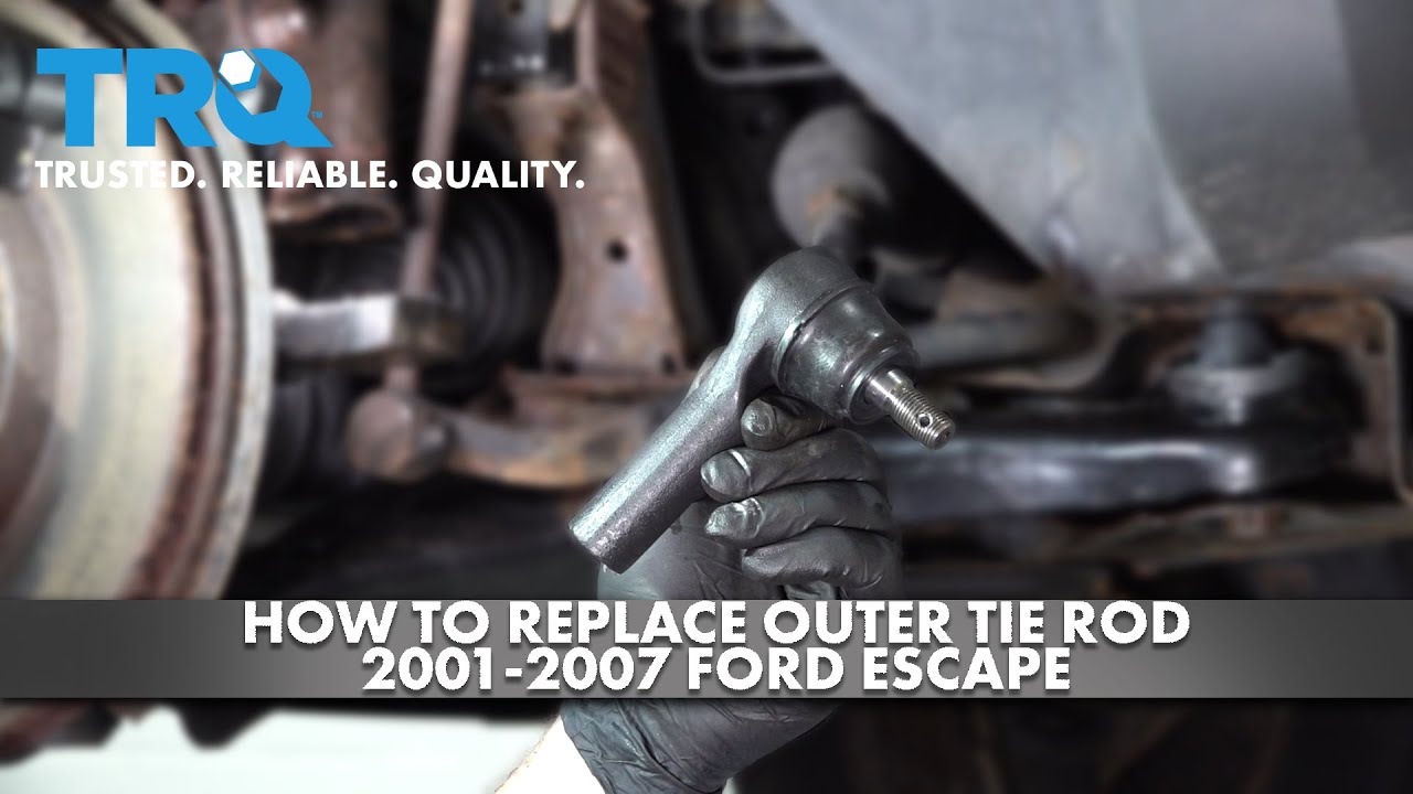 How to Replace Outer Tie Rod 20012007 Ford Escape 1A Auto