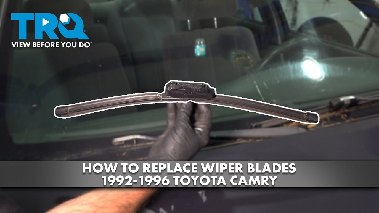 How to Replace Wiper Blades 1992-1996 Toyota Camry | 1A Auto