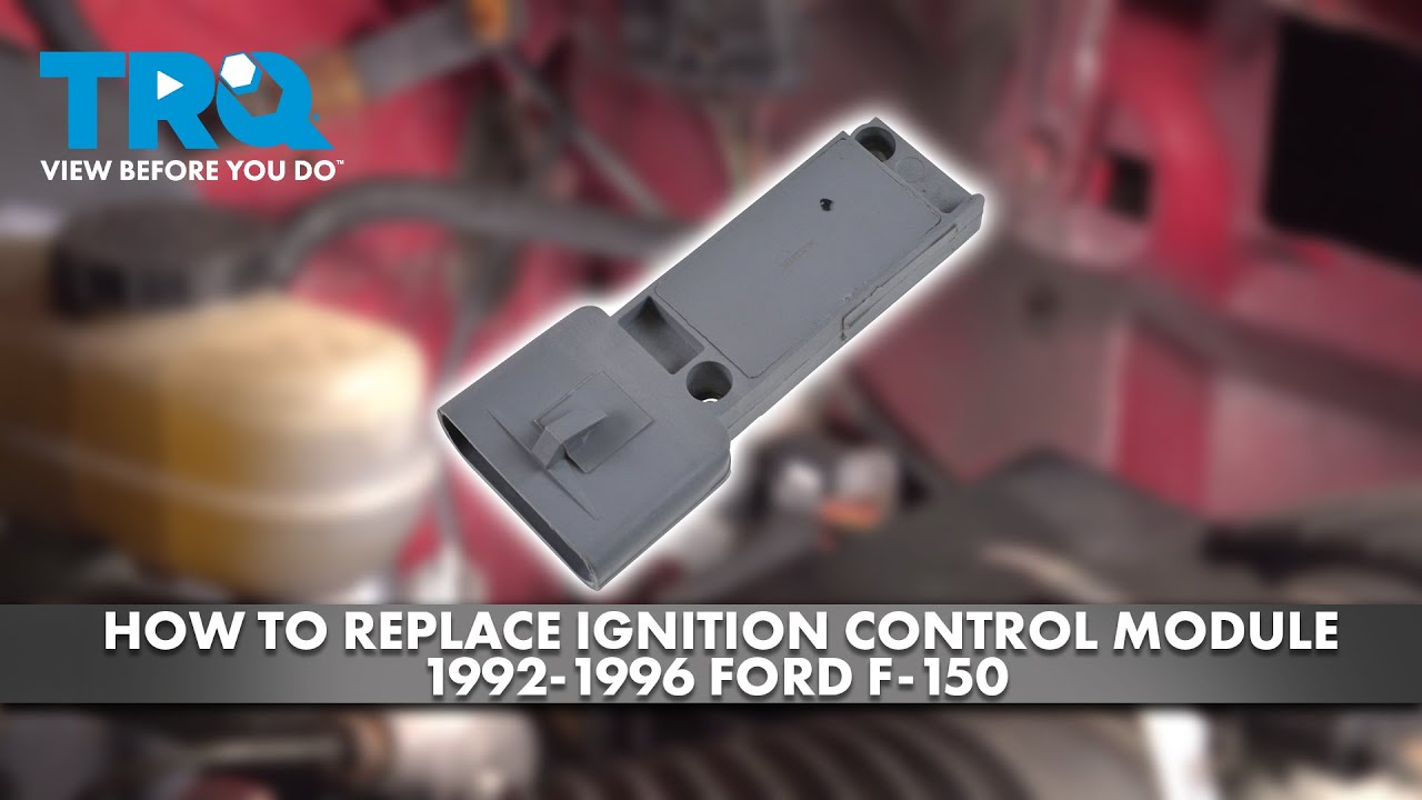 How to Replace Ignition Control Module 19921996 Ford F150 1A Auto