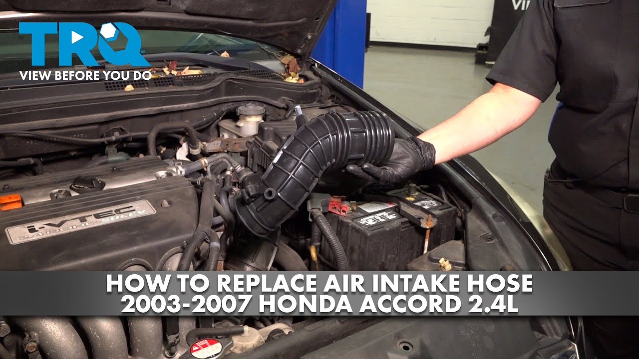 How to Replace the Air Filter Box on a 2004 Honda Accord