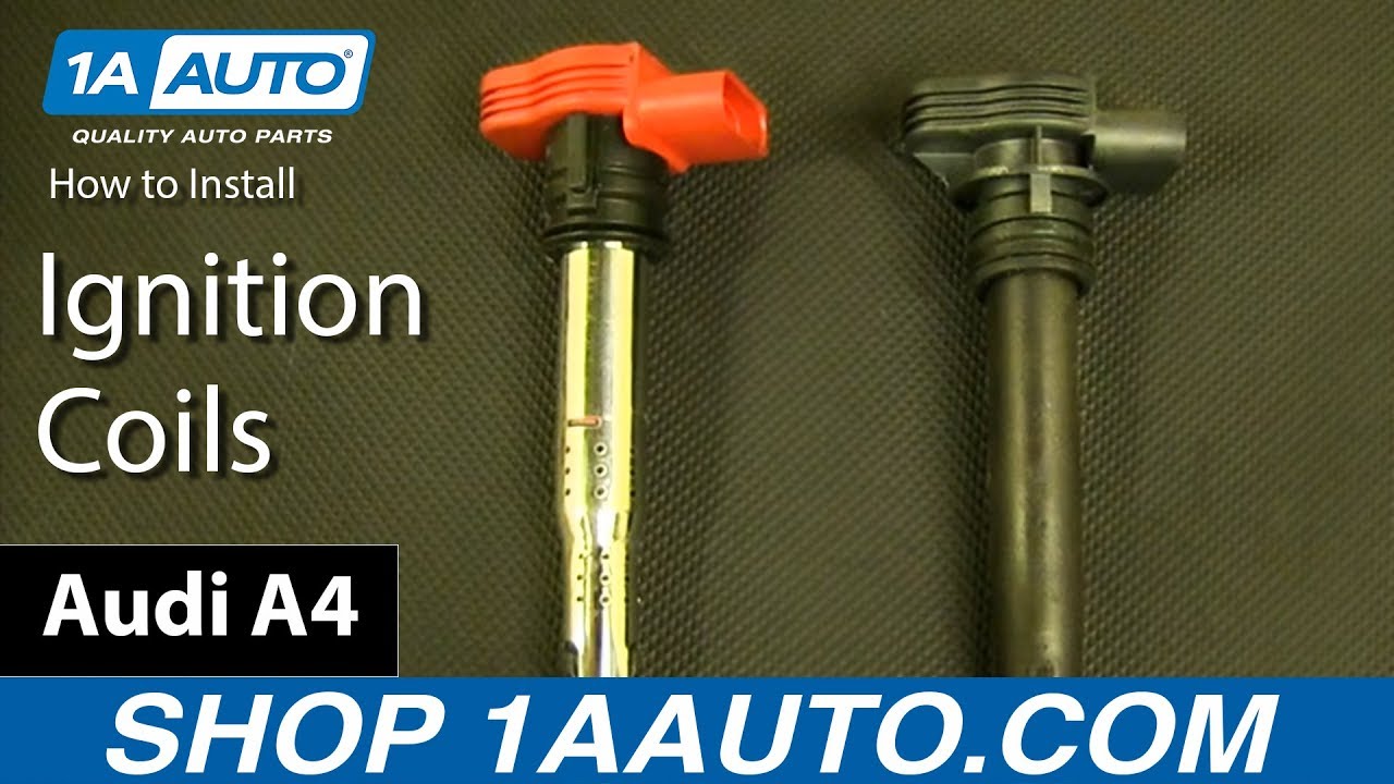 How To Replace Ignition Coils 0515 Audi A4 1A Auto