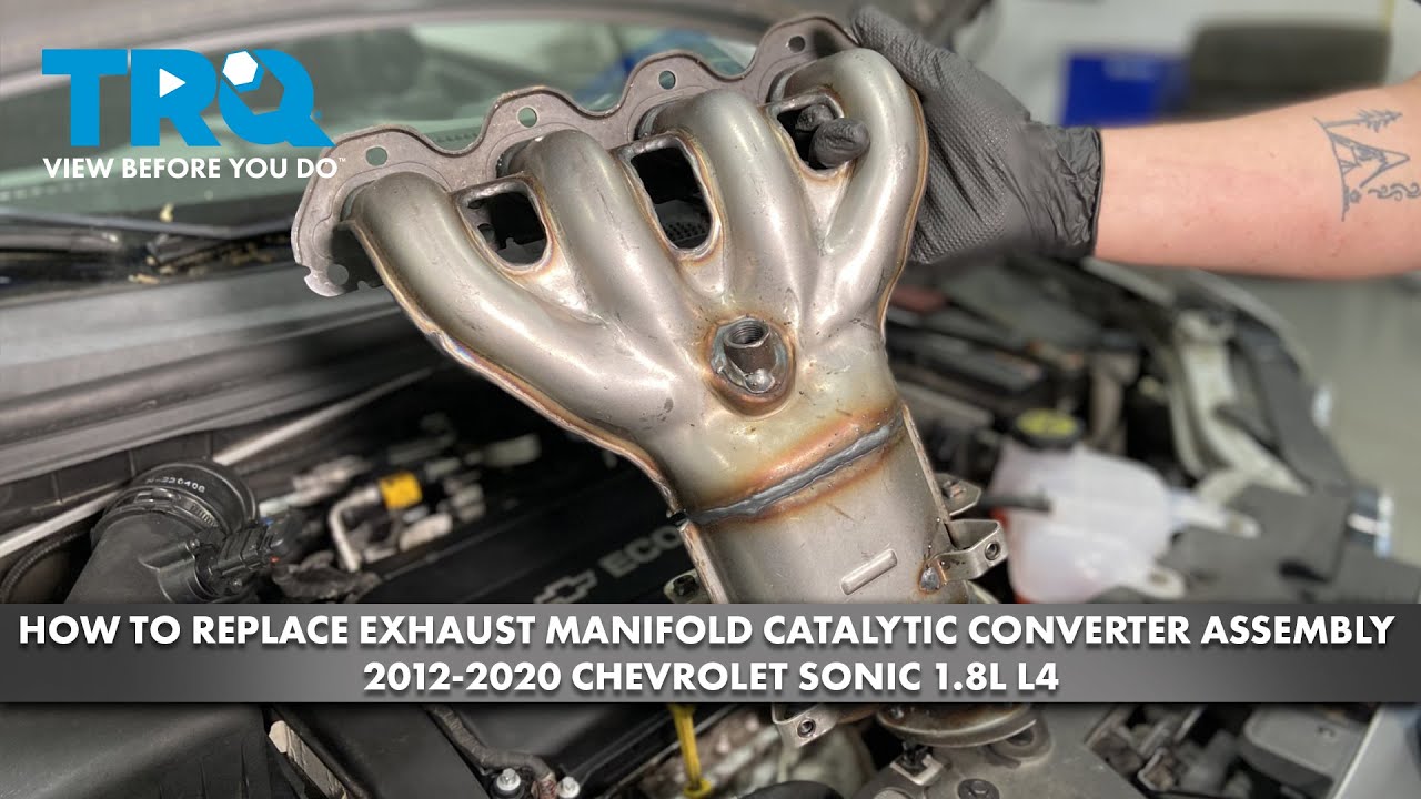 How to Replace Exhaust Manifold Catalytic Converter Assembly 20122020