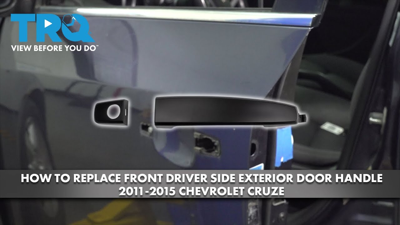Evan-Fischer Exterior Door Handle Set For 2011-2015 Chevrolet Cruze – 4 Primed Handles, Direct Fit