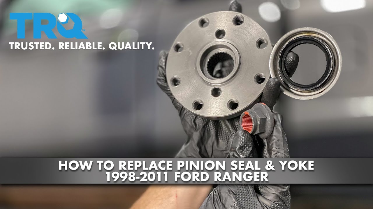 How to Replace Pinion Seal Yoke 19982011 Ford Ranger 1A Auto
