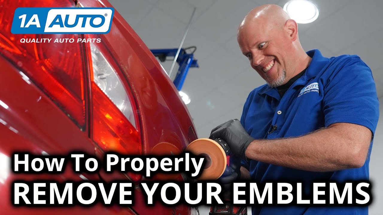 The Right Way to Remove Emblems Badges and Stickers From Your Car or Truck Without Damaging It