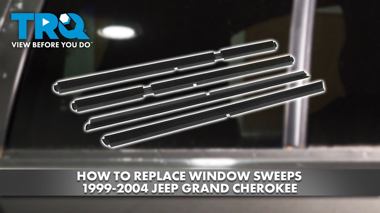 How to Replace Window Sweeps 19992004 Jeep Grand Cherokee 1A Auto