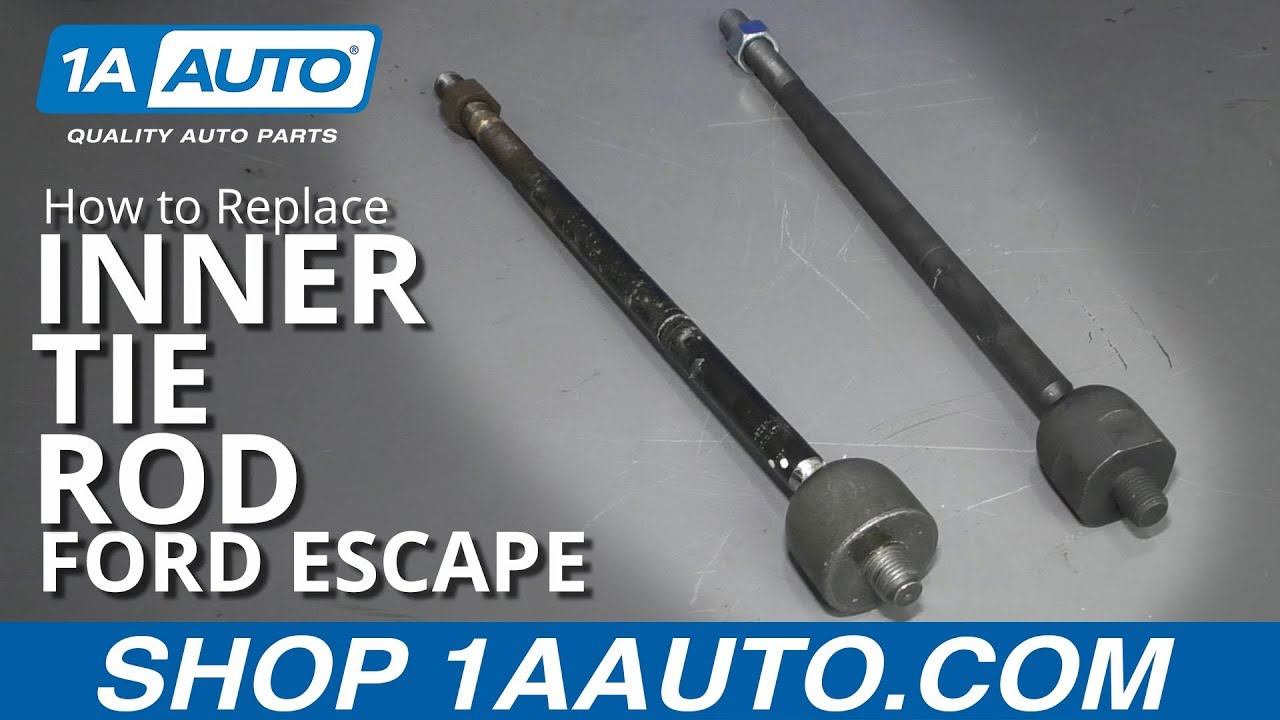 How to Replace Inner Tie Rod 201012 Ford Escape 1A Auto