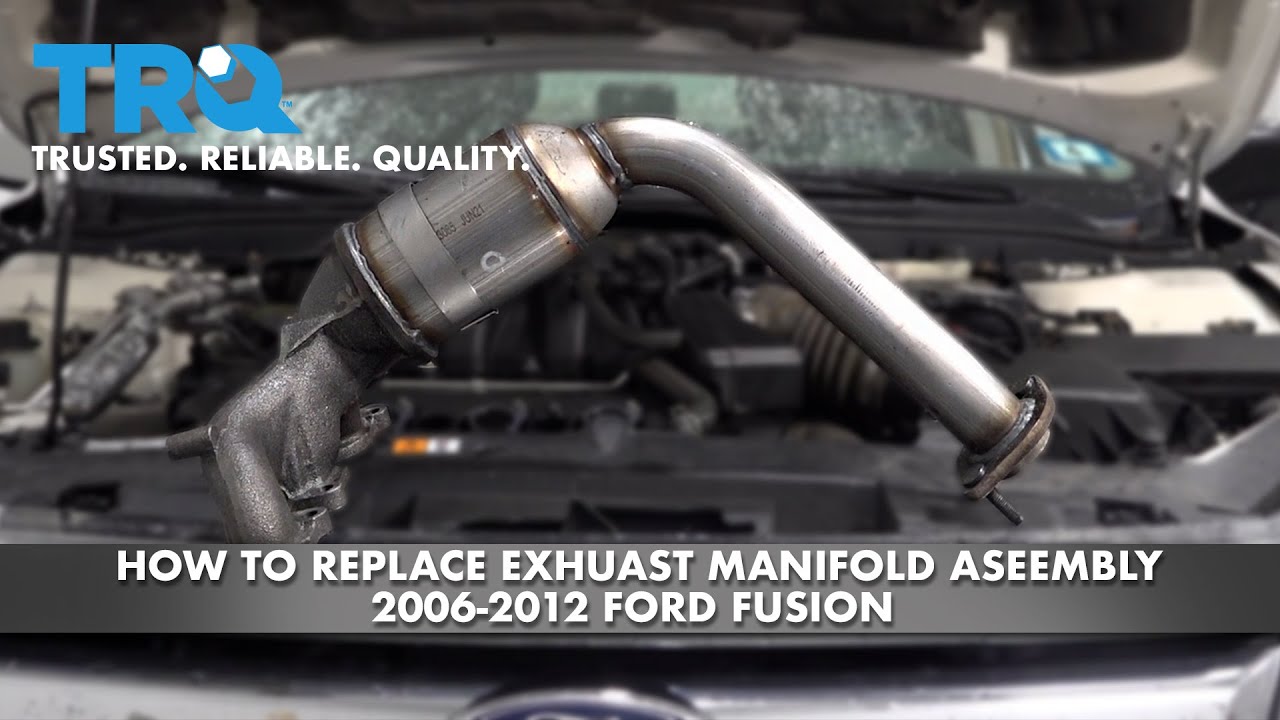 How To Replace Exhaust Manifold Catalytic Converter Assembly 200612