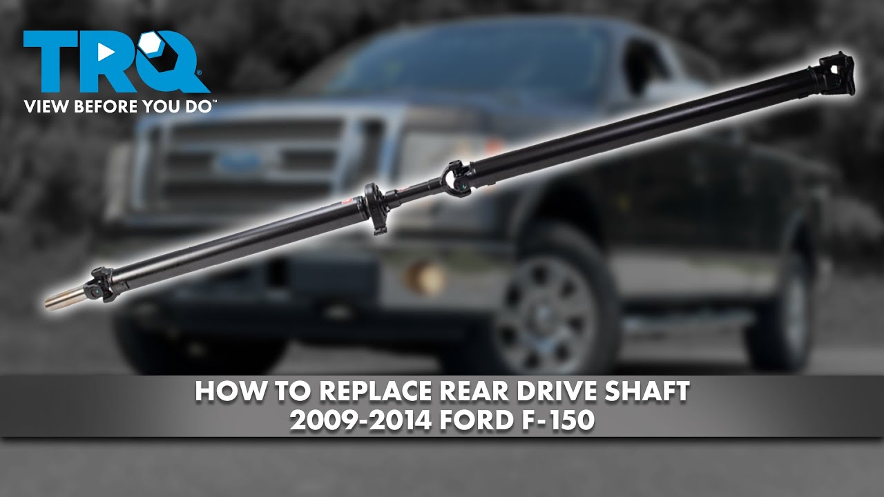 How to Replace Rear Drive Shaft 20092014 Ford F150 1A Auto