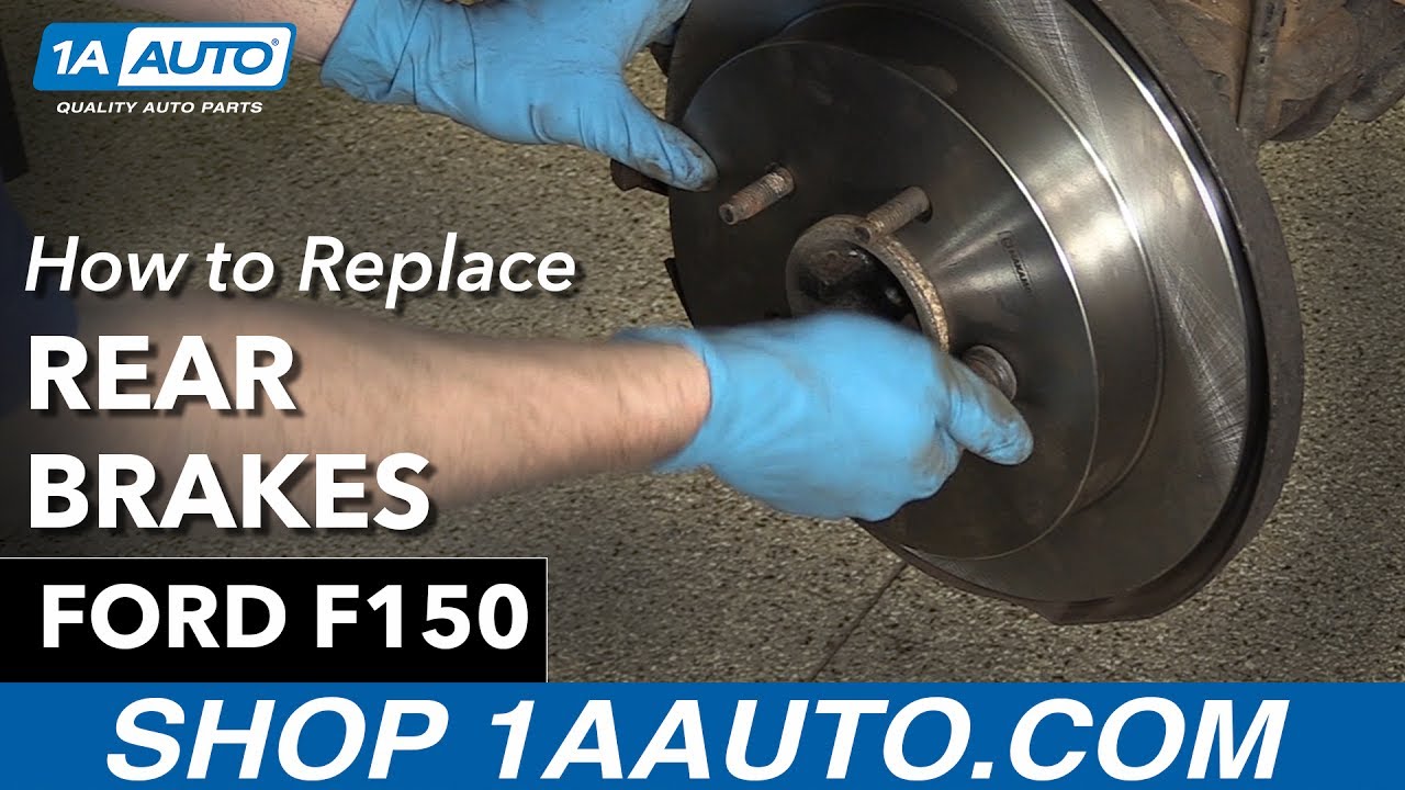 How To Replace Rear Brakes 19972003 Ford F150 1A Auto