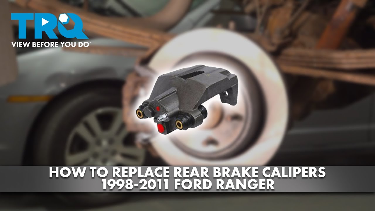 How to Replace Rear Brake Calipers 1998-2011 Ford Ranger | 1A Auto