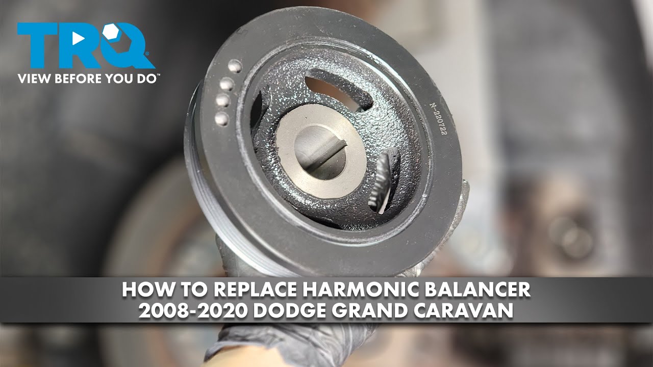 How to Replace Harmonic Balancer 20082020 Dodge Grand Caravan 1A Auto