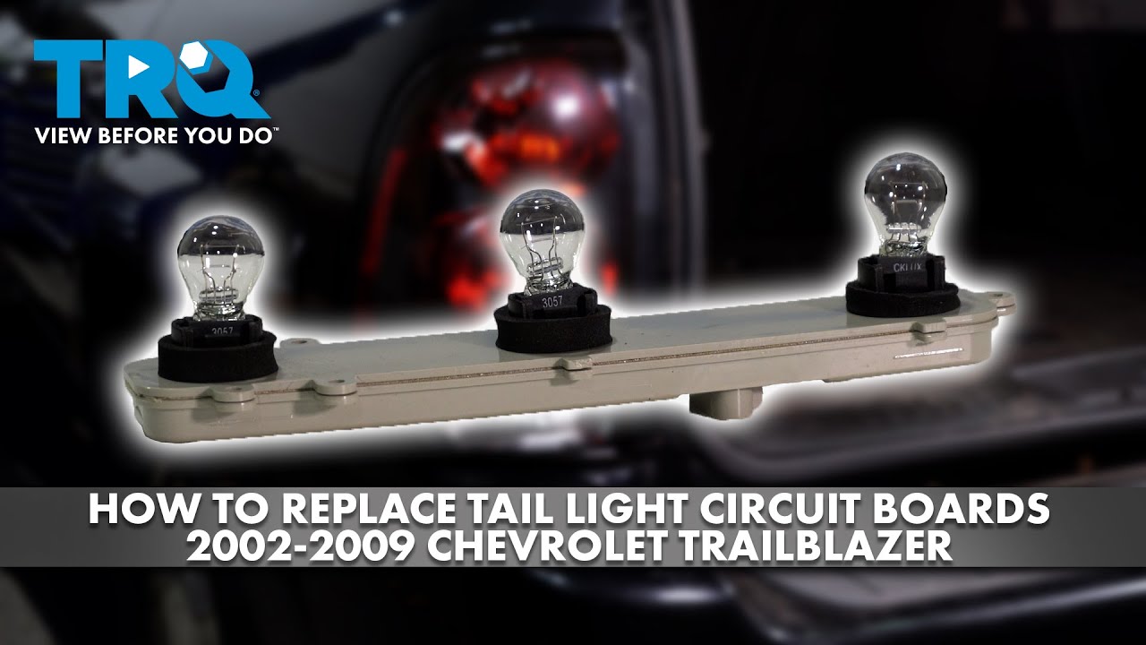 How To Replace Tail Light Circuit Boards 2002 2009 Chevrolet How To Replace Tail Light Circuit Boards 2002 2009 Chevrolet