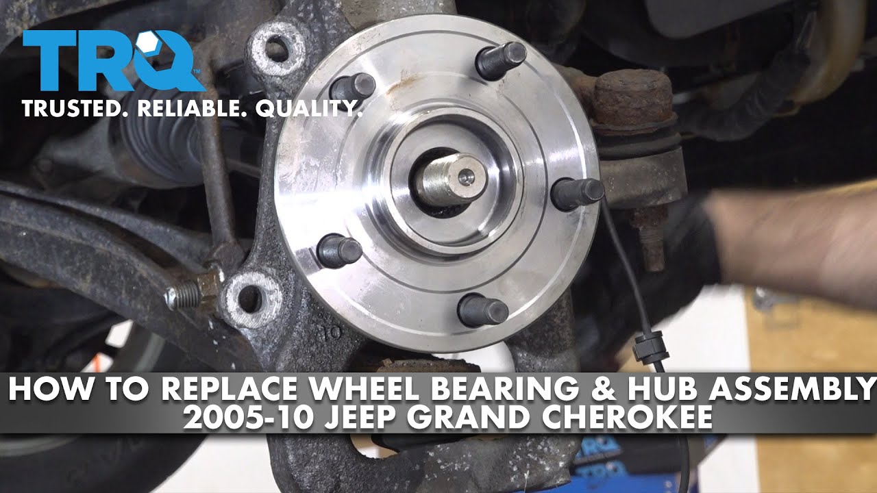 How to Replace Wheel Bearing Hub Assembly 200510 Jeep Grand Cherokee