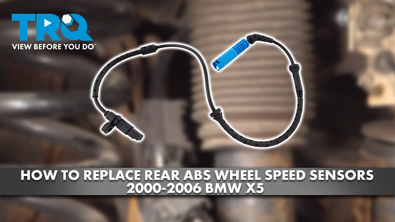 How to Replace Rear ABS Wheel Speed Sensors 2000-2006 BMW X5 | 1A Auto