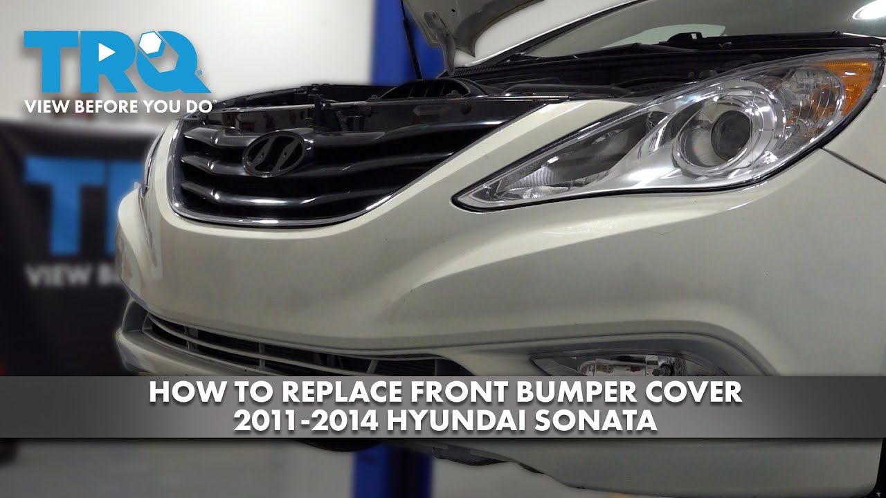 How to Replace Front Bumper Cover 20112014 Hyundai Sonata 1A Auto