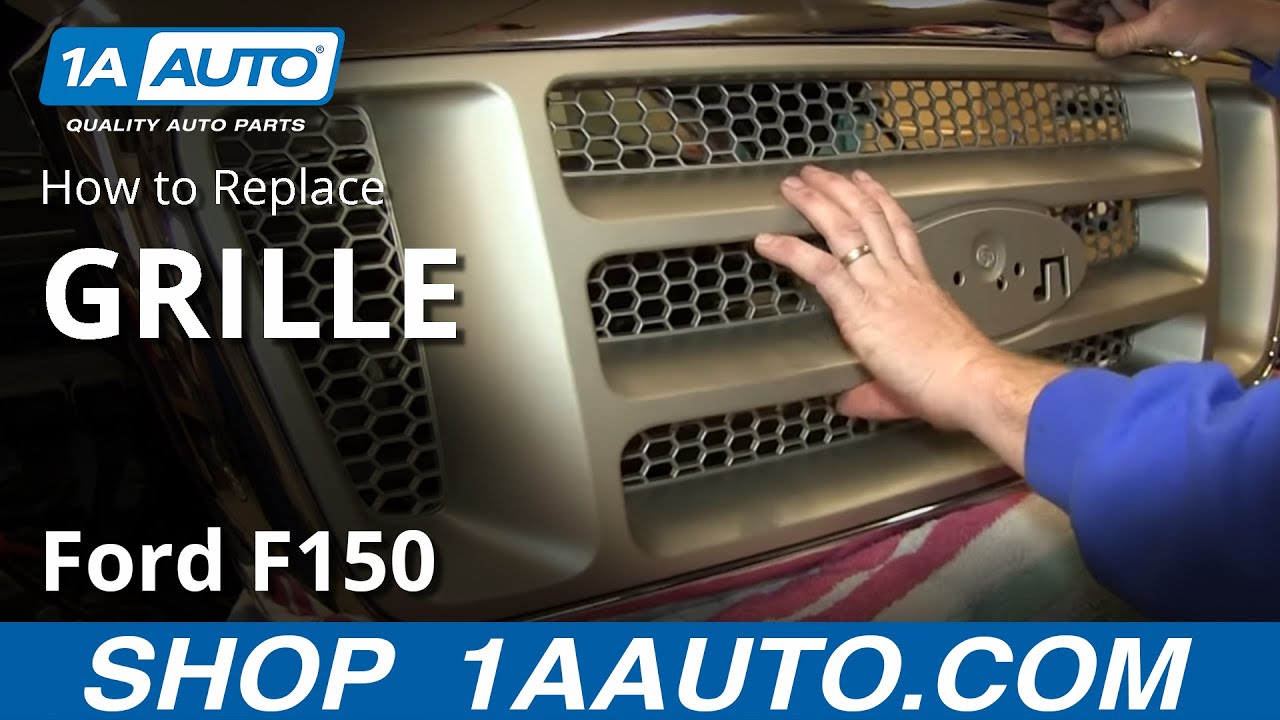 How To Replace Front Grille 200508 Ford F150 1A Auto