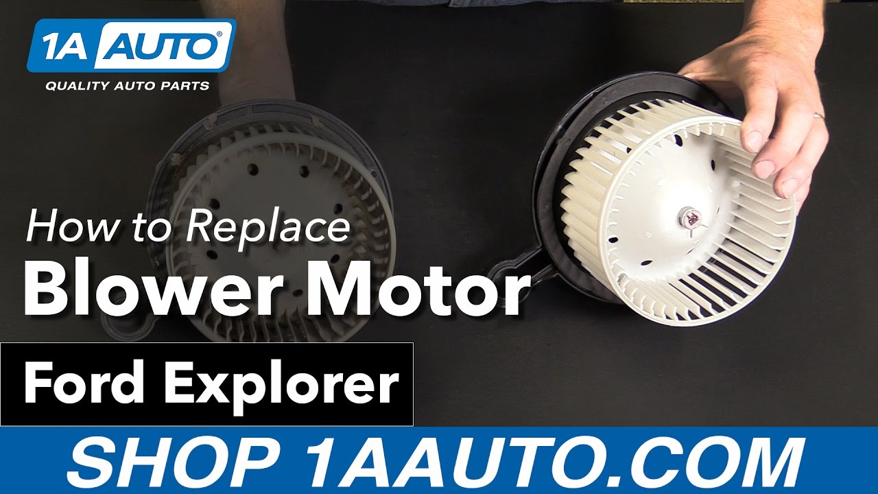 How to Replace Blower Motor 200610 Ford Explorer 1A Auto