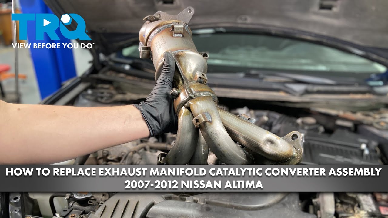 How to Replace Exhaust Manifold Catalytic Converter Assembly 20072012