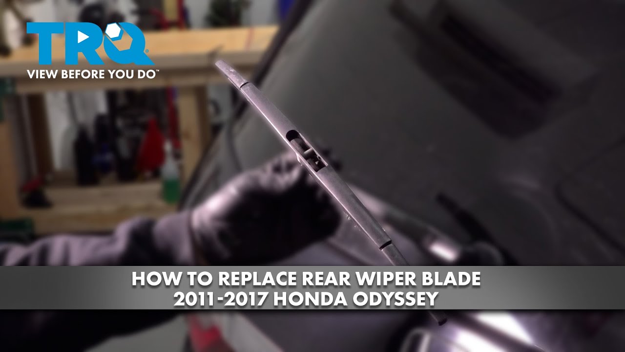 How to Replace Rear Wiper Blade 20112017 Honda Odyssey 1A Auto