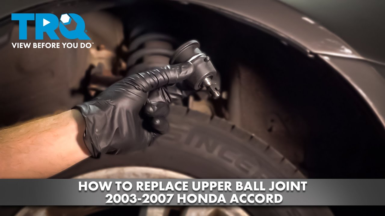 How to Replace Upper Ball Joint 20032007 Honda Accord 1A Auto