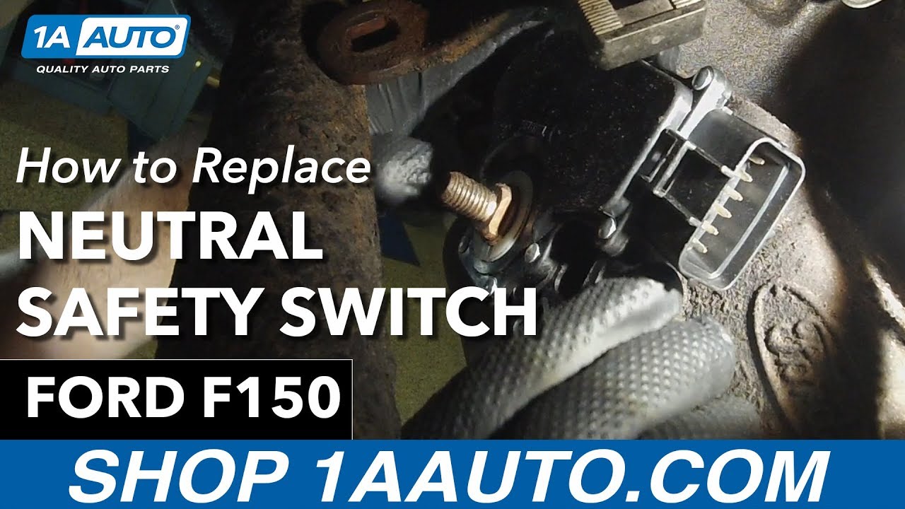 How To Replace Neutral Safety Switch 97-03 Ford F150 | 1A Auto e4od automatic transmission diagram 