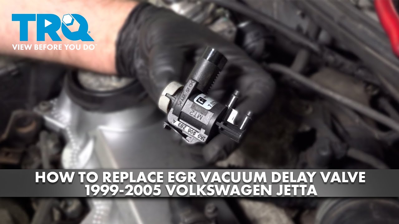 How to Replace EGR Vacuum Delay Valve 19992005 Volkswagen Jetta 1A Auto