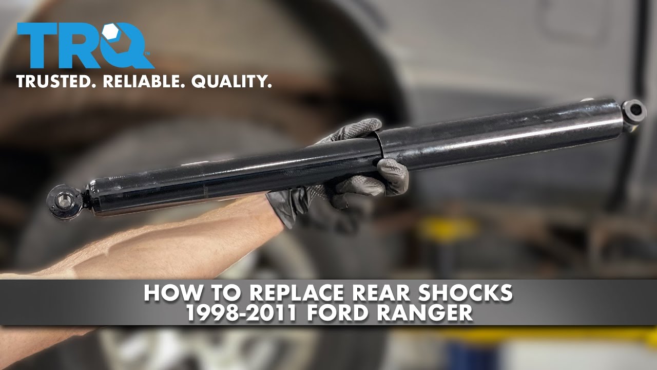 How to Replace Rear Shocks 1998-2011 Ford Ranger | 1A Auto