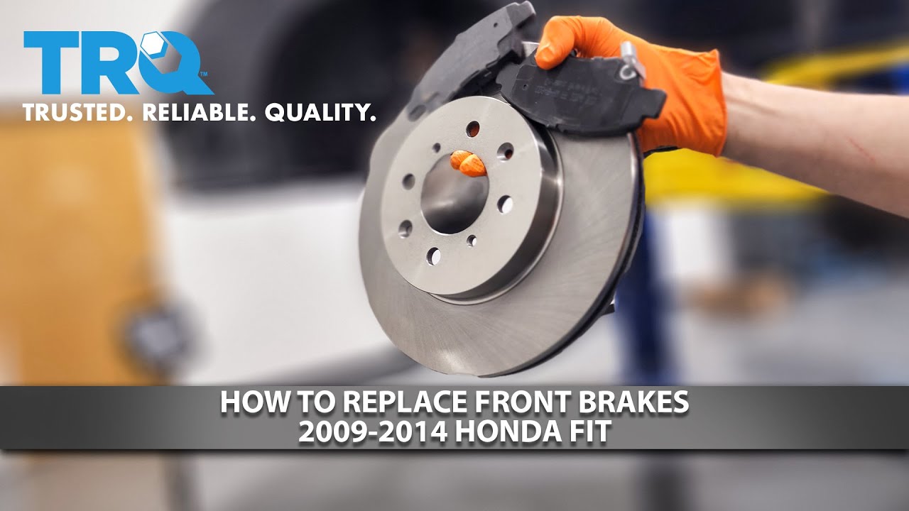 How to Replace Front Brakes 2009-2014 Honda Fit | 1A Auto