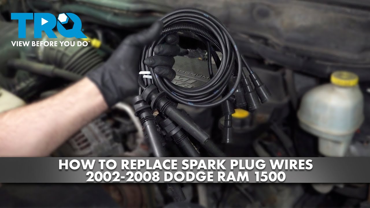 How to Replace Spark Plug Wires 20022008 Dodge RAM 1A Auto
