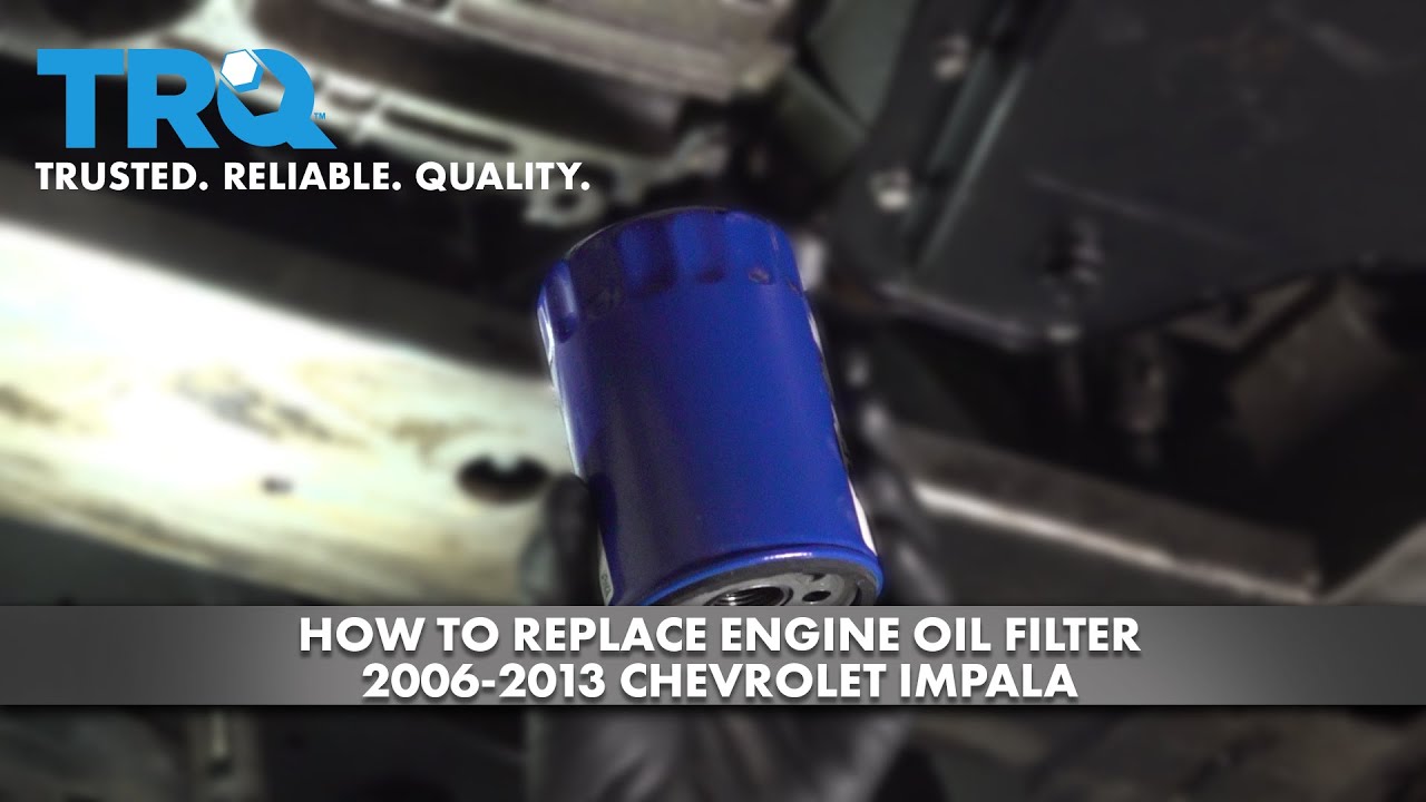 How to Change Oil 20062013 Chevrolet Impala 1A Auto