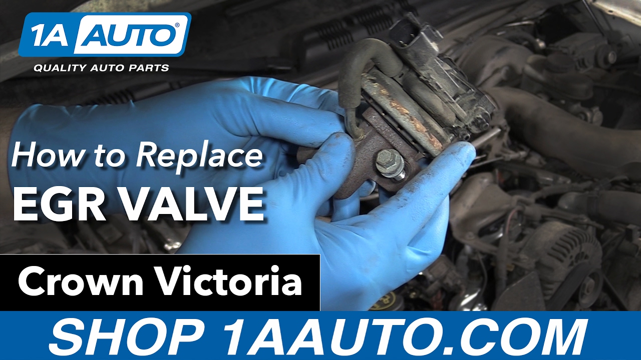 How to Replace EGR Valve 200311 Ford Crown Victoria 1A Auto