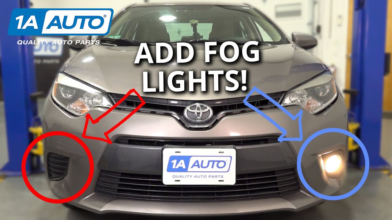 Adding Fog Lights to a Car or Truck That Never Had Them Watch These