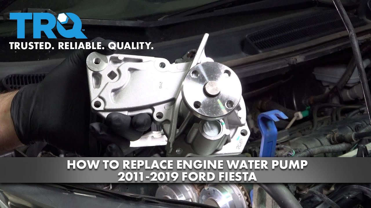 How to Replace Water Pump 20112019 Ford Fiesta 1A Auto